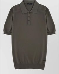 Fay - Cotton Regular-Fit Polo Shirt - Lyst