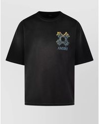 Amiri - Cotton Oversized Printed T-Shirt - Lyst
