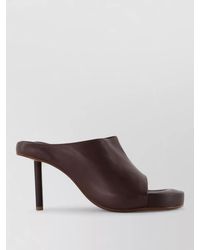 Jacquemus - Nuvola Leather Mules Open Toe - Lyst