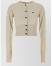 Vivienne Westwood - Cotton Blend Bea Crew Neck Cardigan - Lyst