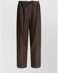 Loulou de Saison - Virgin Wool Wide-Leg Trousers - Lyst