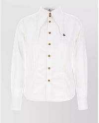 Vivienne Westwood - Cotton Long-Sleeve Shirt - Lyst