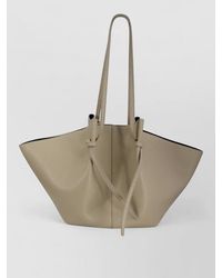 Yuzefi - Tote Bag Dual Handles Knotted Straps - Lyst