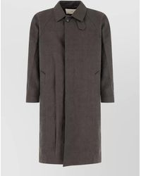 DUNST - Wool Blend Single-Breasted Coat - Lyst