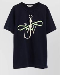 JW Anderson - Logo Print Cotton T-Shirt - Lyst