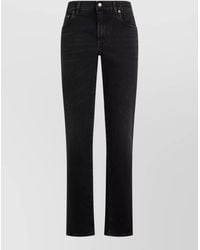 Dolce & Gabbana - Straight Leg Denim Trousers Five Pocket Design - Lyst