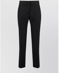 Jil Sander - Wool Cropped Trousers - Lyst