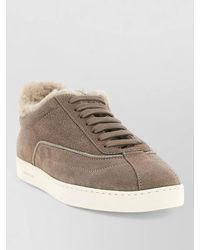 Fabiana Filippi - Suede Leather Sneakers - Lyst