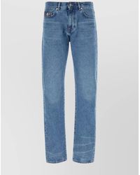 Versace - Denim Regular-Fit Straight-Leg Jeans - Lyst