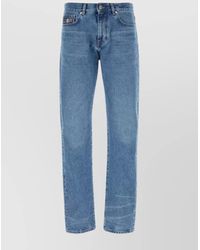 Versace - Denim Regular-Fit Straight-Leg Jeans - Lyst
