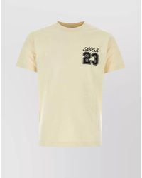 Off-White c/o Virgil Abloh - Cotton Logo-Embroidered Crew-Neck Short-Sleeve T-Shirt - Lyst