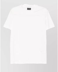 Emporio Armani - Crew Neck Short Sleeve T-Shirt - Lyst