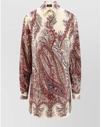 Etro - Signature Print Silk Shirt - Lyst