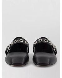 Aeyde - Leather Mary Jane Ballerina Shoes - Lyst