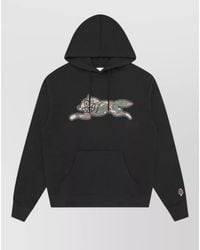 ICECREAM - Running Dog Camouflage Cotton Hooded Sweatshirt - Lyst