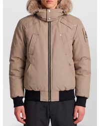Moose Knuckles - Down Puffer Bomber Jacket - Lyst