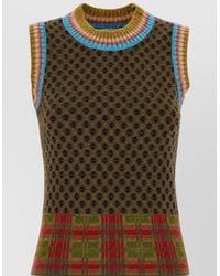 Dries Van Noten - Embroidered Wool Vest - Lyst