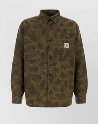 Carhartt - Duck Camo Print Denim Shirt - Lyst