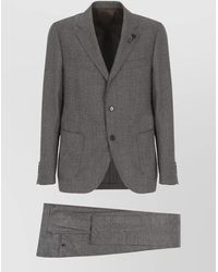 Lardini - Wool Single Breasted Suit - Lyst