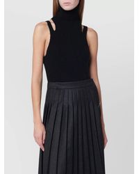 Roberto Collina - Cashmere Blend Turtleneck Top - Lyst