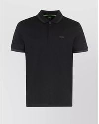 BOSS - Cotton Piqué Regular-Fit Polo Shirt - Lyst