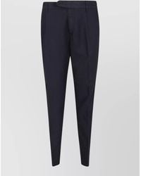 Eleventy - Relaxed Chino Trousers Cotton Linen Blend - Lyst