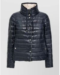 Herno - Reversible Jacket Quilted Drawstring Detail - Lyst