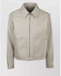 Dior - Collared Long Sleeve Front Pocket Jackets - Lyst