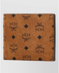 MCM - Printed Canvas Wallet - Lyst