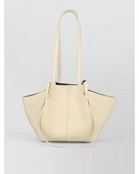 Yuzefi - Bucket Bag Knot Detail Long Handles - Lyst