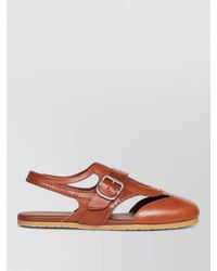 Dries Van Noten - Lace Open Toe Flat Sole Sandals - Lyst