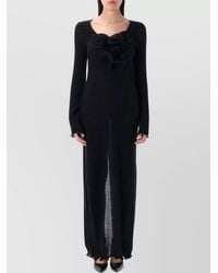 Magda Butrym - Long Sleeve Maxi Dress - Lyst