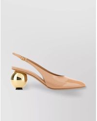 Ferragamo - Leather Tessie 70 Pumps With Heel - Lyst