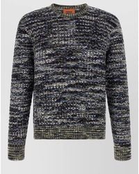 Missoni - Regular Crew Neck 3D Knit Sweater - Lyst