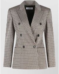 Max Mara - Eccelso Blazer Viscose Virgin Wool Tailoring - Lyst