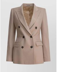 Tagliatore - Tailored Jackets With Back Vent And Double-Breasted Design - Lyst