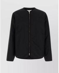 Jil Sander - Cotton Padded Jacket Long Sleeves - Lyst