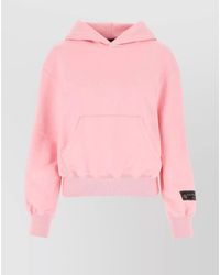 we11done - Cotton Hooded Sweatshirt - Lyst