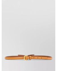Prada - Bow Detail Slim Buckle Waist Belt - Lyst