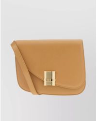 Ferragamo - Medium Leather Crossbody Bag - Lyst