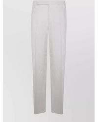 Lardini - Virgin Wool Tailored Trousers - Lyst