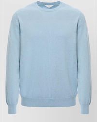 Malo - Crew Neck Long Sleeve Knit Top - Lyst