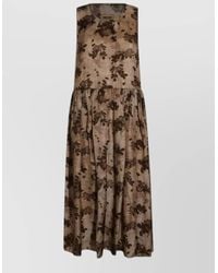 Uma Wang - Ardal Midi Dress Graphic Dot Print - Lyst