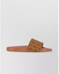 MCM - Logo-Print Slides - Lyst