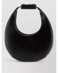 STAUD - Moon Mini Leather Bucket Bag - Lyst