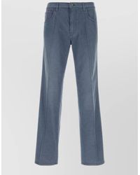 Prada - Denim Straight-Leg Trousers - Lyst