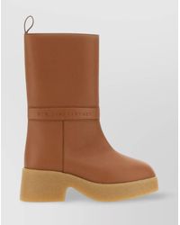 Stella McCartney - Faux Leather Boots - Lyst