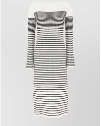 Proenza Schouler - Embroidered Silk Knee-Length Dress - Lyst