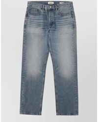 FRAME - Denim Straight-Leg Jeans - Lyst
