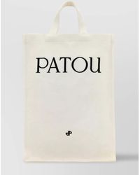 Patou - Cotton Shoulder Bag - Lyst